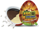 Шоколадное яйцо серии "ZOO for kids"